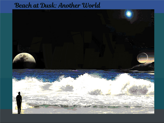 Beach at Dusk-Another World